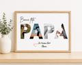 Cadre Maman / Papa personnaliser format A4
