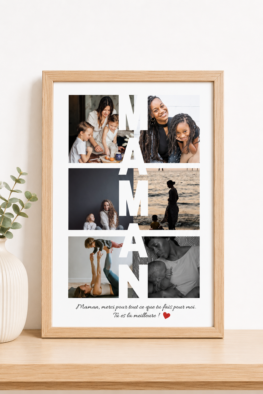 Cadre Famille personnalisé format A4